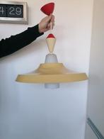 vintage philips UFO hanglamp ? glazen kelk metalen kap izgst, Gebruikt, Glas, Minder dan 50 cm, Vintage midcentury