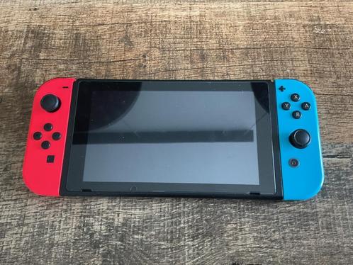Nintendo switch 1, Spelcomputers en Games, Spelcomputers | Nintendo Switch, Gebruikt, Switch Original, Met 2 controllers, Ophalen