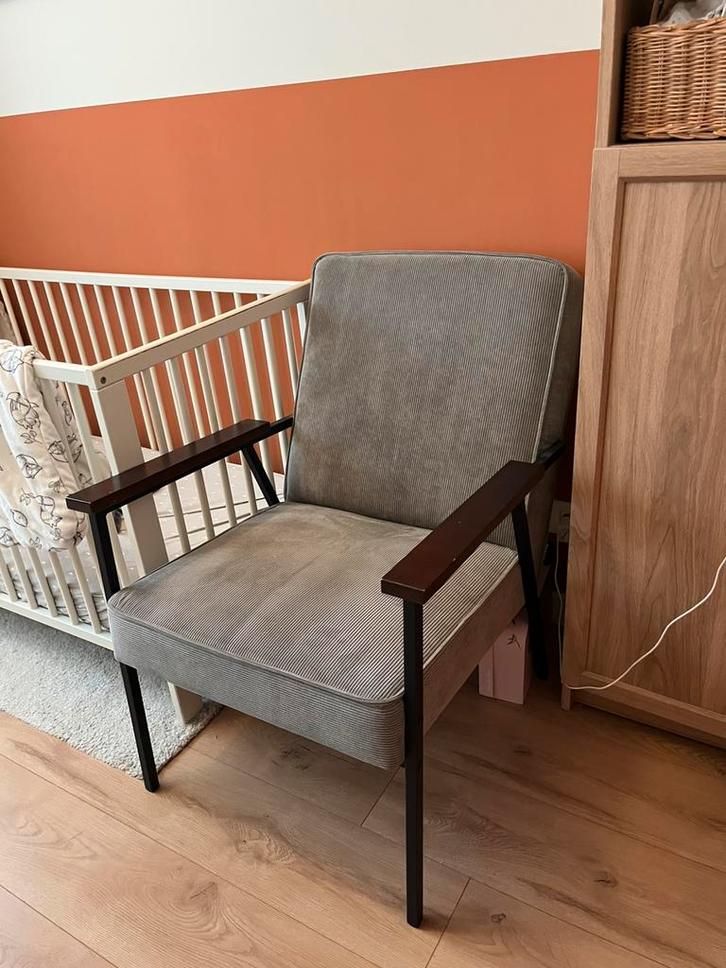 WOOOD stoel De Sally, Huis en Inrichting, Stoelen, Gebruikt, Eén, Stof, Overige kleuren, Ophalen of Verzenden