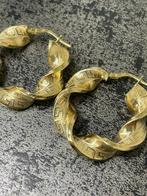 14 karaats gouden wokkel oorbellen, Sieraden, Tassen en Uiterlijk, Nieuw, Goud, Goud, Ophalen of Verzenden