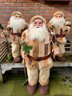 3 kerstmannen in bruin tenue, Diversen, Kerst, Ophalen, Gebruikt