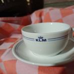 klm kop en schotel origineel, Ophalen of Verzenden