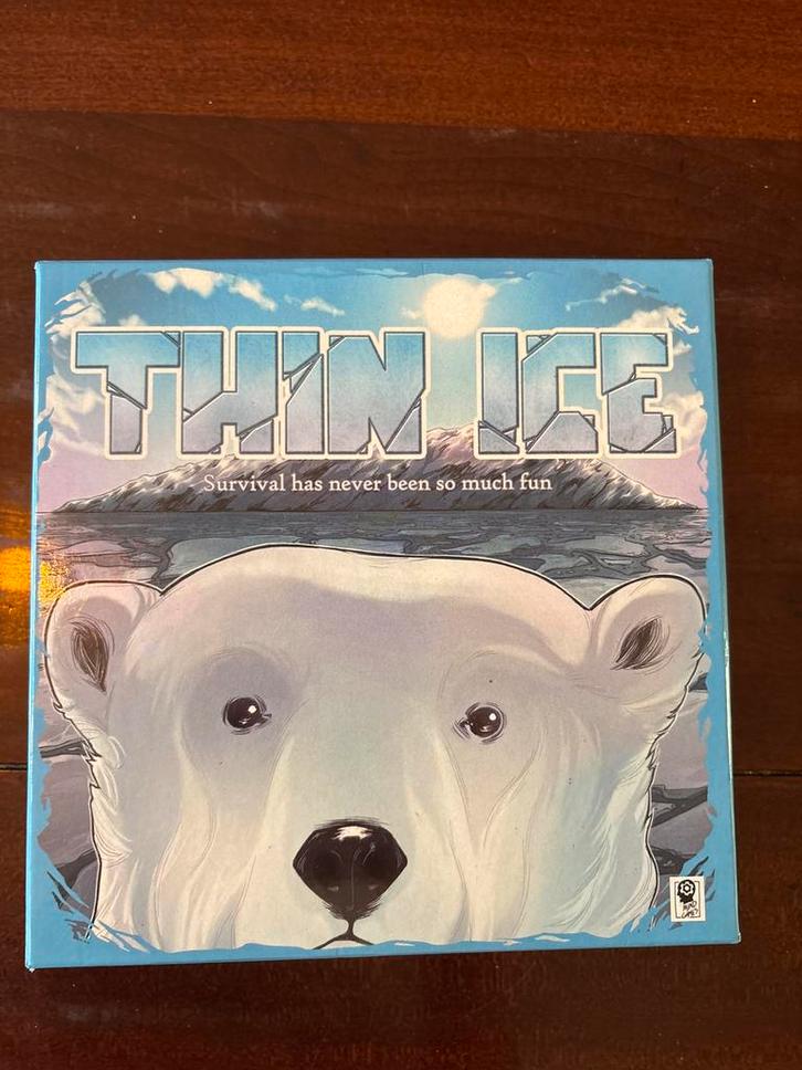 Thin Ice Bordspel - Zo Goed Als Nieuw!, Hobby en Vrije tijd, Gezelschapsspellen | Bordspellen, Zo goed als nieuw, Een of twee spelers