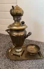 Antieke Russische samovar, Ophalen, Koper