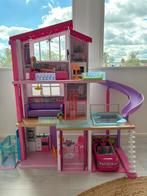 Barbie house met auto & accessories, Kinderen en Baby's, Speelgoed | Poppenhuizen, Ophalen of Verzenden, Zo goed als nieuw