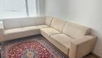 Bank suede leer, Huis en Inrichting, Ophalen, Zo goed als nieuw, Leer
