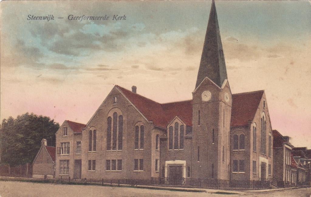 Steenwijk. Gereformeerde Kerk., Ophalen of Verzenden, 1940 tot 1960, Gelopen, Overijssel