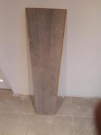 Kliklaminaat - PVC lichtgrijs houtmotief, Ophalen, Kunststof, Gebruikt, 50 tot 150 cm