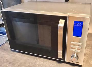 SILVERCREST SMW 800 E1 MAGNETRON MET GRILL FUNCTIE beschikbaar voor biedingen