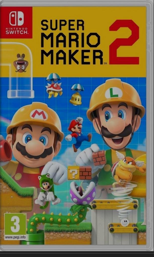 Super Mario Maker 2 - Nintendo Switch, Spelcomputers en Games, Games | Nintendo Switch, Zo goed als nieuw, Platform, 1 speler
