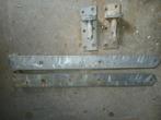 Zware poort geheng met muur duim, Doe-het-zelf en Verbouw, IJzerwaren en Bevestigingsmiddelen, Ophalen, Gebruikt, 250 mm of meer
