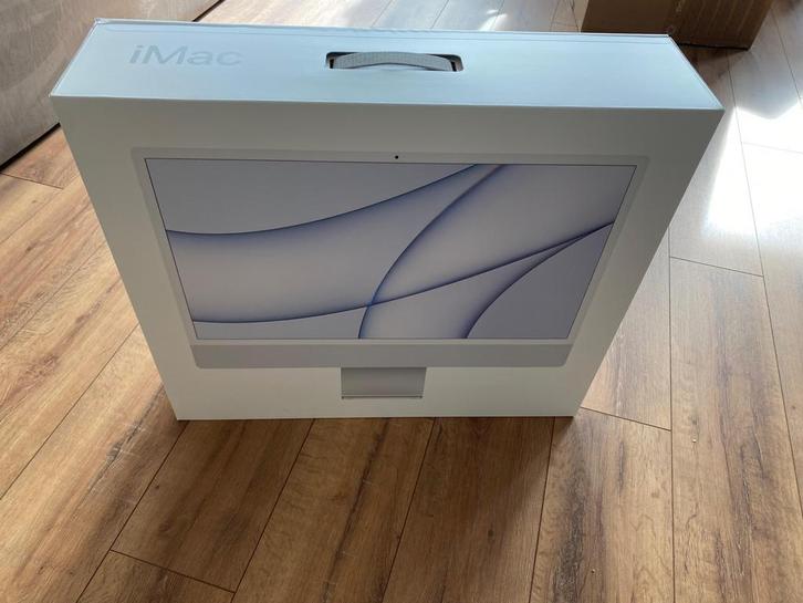 Apple iMac 24" (2021) 16GB/512GB Apple M1 Zilver, Computers en Software, Apple Desktops, Zo goed als nieuw, iMac, Onbekend, 3 tot 4 Ghz