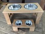 Standaard met voerbakken voor hond of kat. Handgemaakt., Dieren en Toebehoren, Ophalen of Verzenden, Nieuw