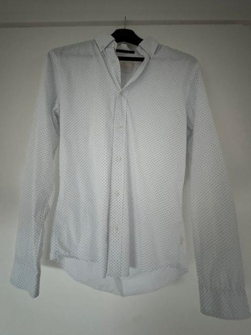 Scotch & Soda Overhemd – Maat S  – Topstaat, Kleding | Heren, Overhemden, Zo goed als nieuw, Halswijdte 38 (S) of kleiner, Blauw