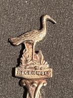 Prachtig lepeltje met een Regenwulp., Ophalen of Verzenden