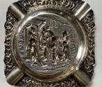 Verzilverde asbak, Antiek en Kunst, Antiek | Goud en Zilver, Ophalen of Verzenden