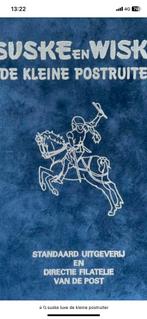 LUXE velours blauwe S&W : de kleine postruiter, Eén stripboek, Ophalen of Verzenden