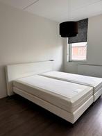 Pullman Boxspring Bed, Huis en Inrichting, Overige materialen, Grijs, 90 cm, Zo goed als nieuw