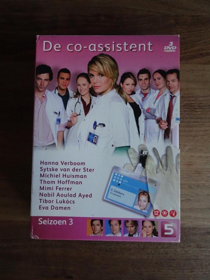 De Co-assistent seizoen 3, Cd's en Dvd's, Dvd's | Tv en Series, Gebruikt, Drama, Vanaf 12 jaar, Ophalen of Verzenden