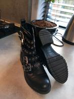 Biker boots, Kleding | Dames, Schoenen, Ophalen of Verzenden, Zo goed als nieuw, Zwart