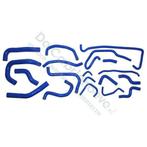 MX5 Set koelslangen silicone 1.8l en 2.0l blauw, Auto-onderdelen, De Cabriohoeve VOF, Nieuw, Info@cabriohoeve.nl, Julianalaan 9, 9462PG Gasselte, Nederland