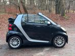 Smart ForTwo 1.0 52KW Cabrio 2007 Zwart, Auto's, Smart, Automaat, Zwart, 4 cilinders, Zwart