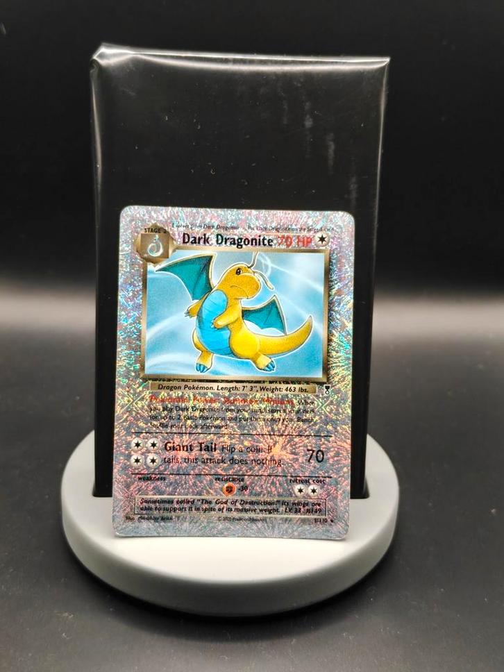 Reverse Dark Drasgonite 5/110 Legendary Collection - Pokemon, Hobby en Vrije tijd, Verzamelkaartspellen | Pokémon, Zo goed als nieuw