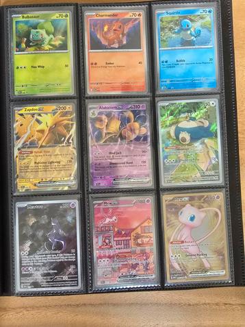 Pokemon 151 set voor 80% compleet beschikbaar voor biedingen