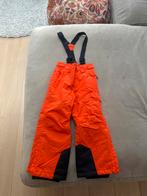 Oranje ski broek Mountain Peak - Maat 116, Overige merken, Ophalen of Verzenden, Zo goed als nieuw, Kleding