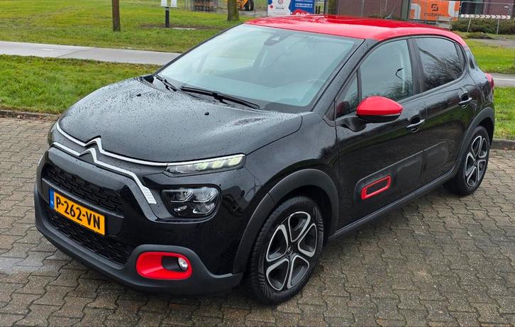 Citroën C3 1.2 Puretech 83pk S&S 2022 Zwart, Auto's, Citroën, Particulier, C3, ABS, Adaptieve lichten, Airbags, Airconditioning