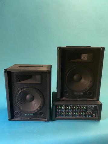 Hy-X-AMP Geluidsinstallatie met 2 Speakers beschikbaar voor biedingen