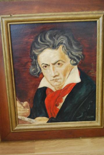Schilderij met een van de bekendste portretten van Beethoven beschikbaar voor biedingen