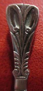 3 schattige antieke gebakvorkjes Sola merkje: kandelaartje, Antiek en Kunst, Antiek | Bestek, Ophalen of Verzenden