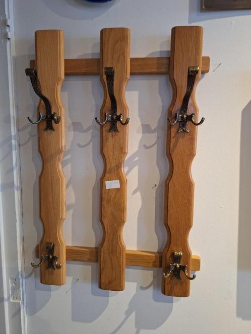 Diverse houten wand kapstokken in diverse modellen, Huis en Inrichting, Woonaccessoires | Kapstokken, Gebruikt, Wandkapstok, Minder dan 100 cm