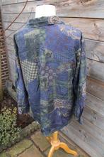 Blouse groen/ blauw Bianca mt 40 Vaste prijs AANBIEDING, Kleding | Dames, Blouses en Tunieken, Maat 38/40 (M), Bianca, Blauw, Ophalen of Verzenden