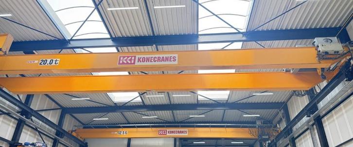 Bovenloopkraan 12.5 Ton enkelligger, Doe-het-zelf en Verbouw, Lieren en Takels, Gebruikt, Elektrisch, Ophalen