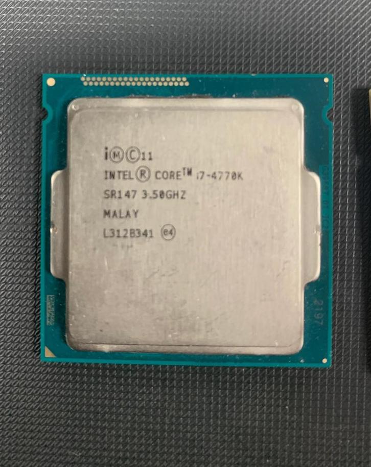 Intel Core i7-4770K @3,50GHz ( LGA 1150 ), Computers en Software, Processors, Gebruikt, 4-core, 3 tot 4 Ghz, Ophalen of Verzenden