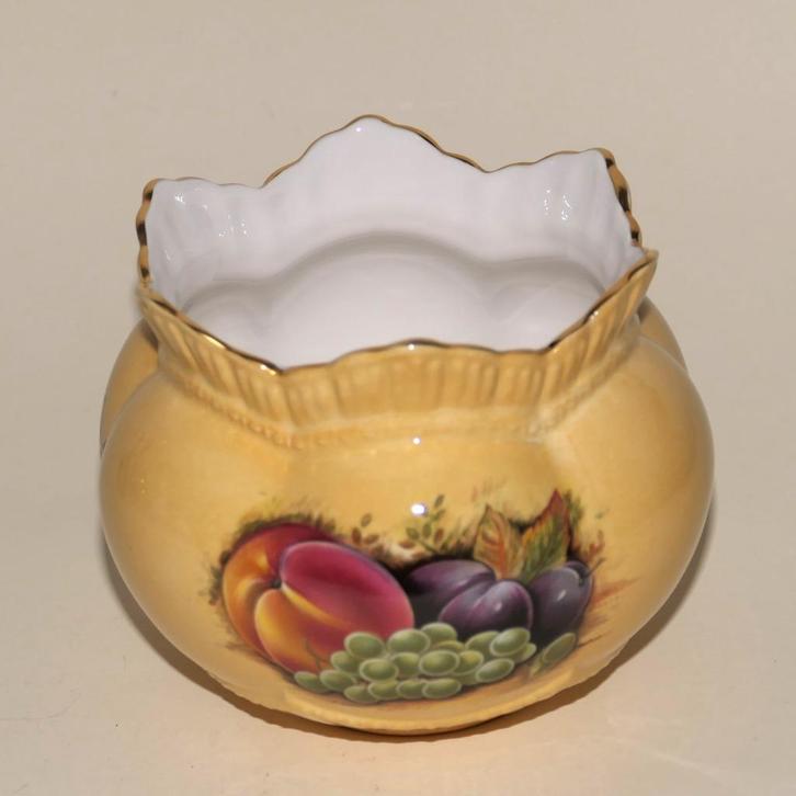 Aynsley  Orchard Gold vaas, Antiek en Kunst, Antiek | Keramiek en Aardewerk, Ophalen of Verzenden
