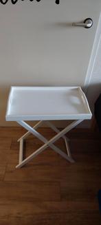 Buttertray wit, Caravans en Kamperen, Kampeermeubelen, Ophalen, Campingstoel