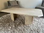 Travertin salontafel - rechthoekig 125x75, Ophalen of Verzenden, Zo goed als nieuw, 75 cm of meer, Rechthoekig