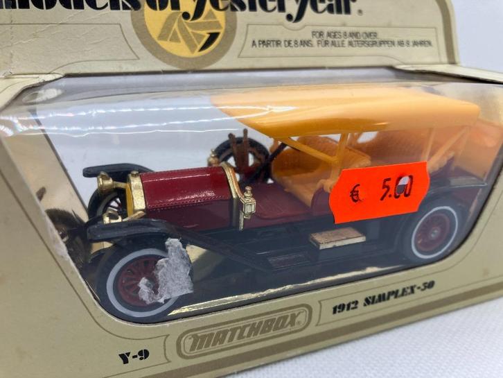 29394: Simplex-50 - 1912 - Matchbox 1:43, Hobby en Vrije tijd, Modelauto's | 1:43, Zo goed als nieuw, Auto, Matchbox, Ophalen of Verzenden