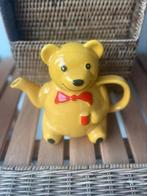 Verzamel theepot yellow teddy teapot vintage, Huis en Inrichting, Keuken | Servies, Ophalen of Verzenden, Zo goed als nieuw, Overige stijlen