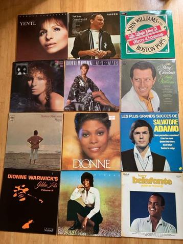 Set Lp's Crooners (Sinatra, Martin, etc) diverse (32 stuks) beschikbaar voor biedingen