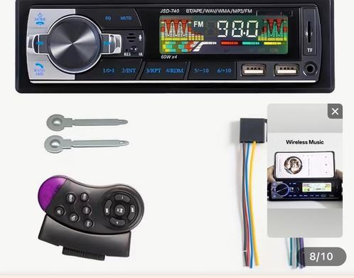 Auto radio met bleutooth, Auto diversen, Autoradio's, Nieuw, Ophalen of Verzenden