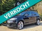 Audi Q7 3.0 TDI quattro 3x S Line met V12 ombouw 245pk, Auto's, Bestelauto's, Euro 5, Gebruikt, Zwart, Zwart