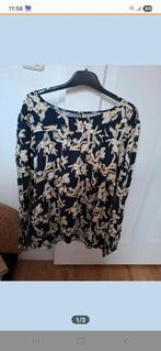 Fransa Blouse - Maat XXL - Marine, Fransa, Maat 46/48 (XL) of groter, Zo goed als nieuw, Lange mouw