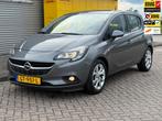 Opel Corsa 1.0 Turbo Edition 5Drs Bj 2015 Airco Navi Pdc v+a, Voorwielaandrijving, Stof, Gebruikt, Euro 6