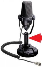 YAESU MD 200 TAFELMIKE - TUSSENSTUK, Ophalen, Gebruikt, Zender en Ontvanger