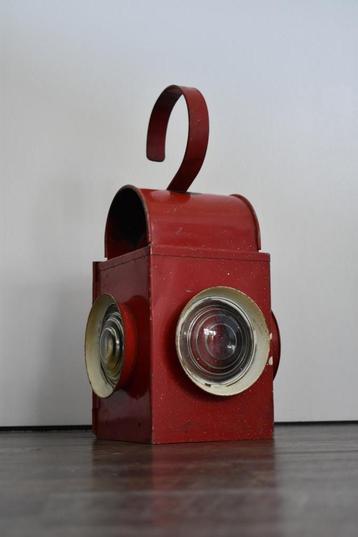 Oude Cahero spoorlamp treinlamp seinlamp lamp sein spoor  beschikbaar voor biedingen