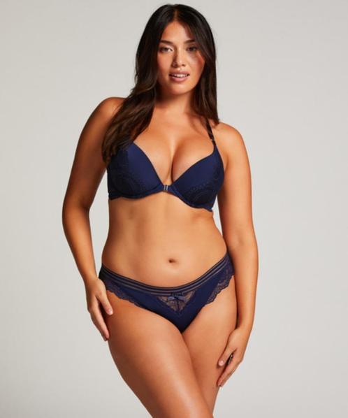 Sully Brazilian Slip Blauw en Groen maat XS tm L (304), Kleding | Dames, Ondergoed en Lingerie, Slip, Blauw, Ophalen of Verzenden